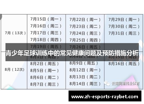 青少年足球训练中的常见健康问题及预防措施分析